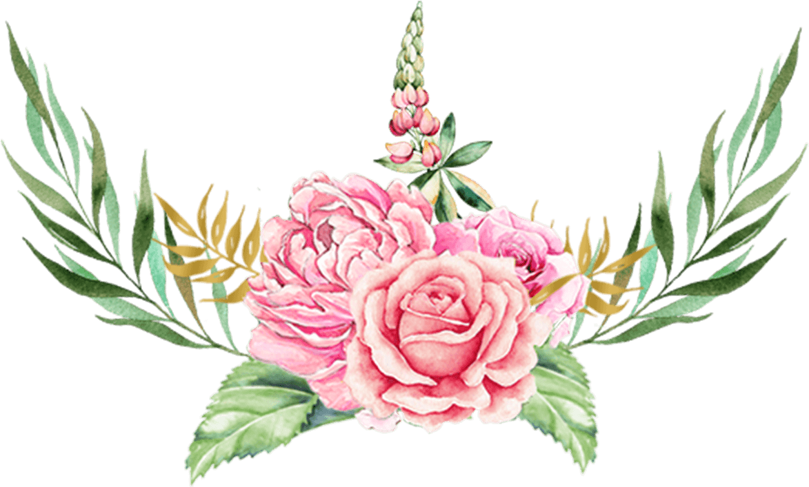 Download - Border Watercolor Flower Clipart (1504x1504), Png Download