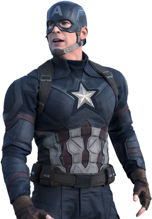 Captain America Chris Evans Avengers (715x715), Png Download