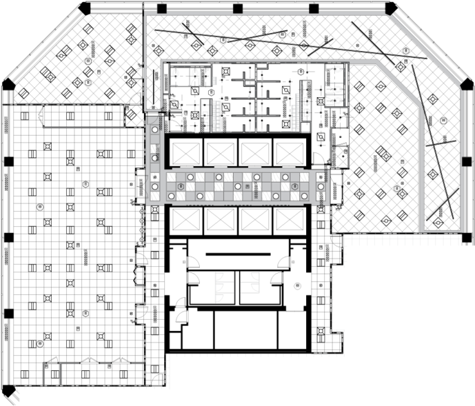 Gemini Rosemont Rcp Plan - Floor Plan (1000x647), Png Download
