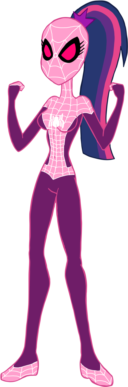 Spiders And Magic Eg (522x1580), Png Download