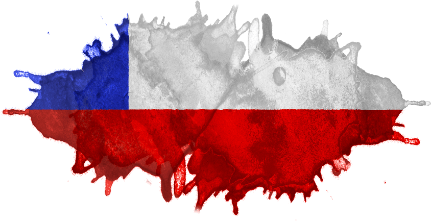 Diferencias De Juegos De Azar En Cada País » Chile-flag - Illustration (1000x583), Png Download