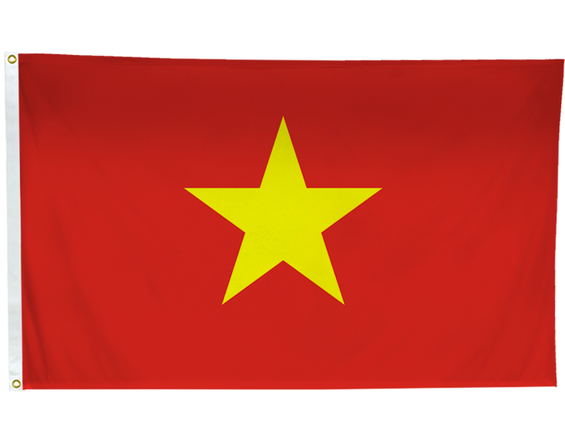 Vietnam Flag With Name (800x800), Png Download