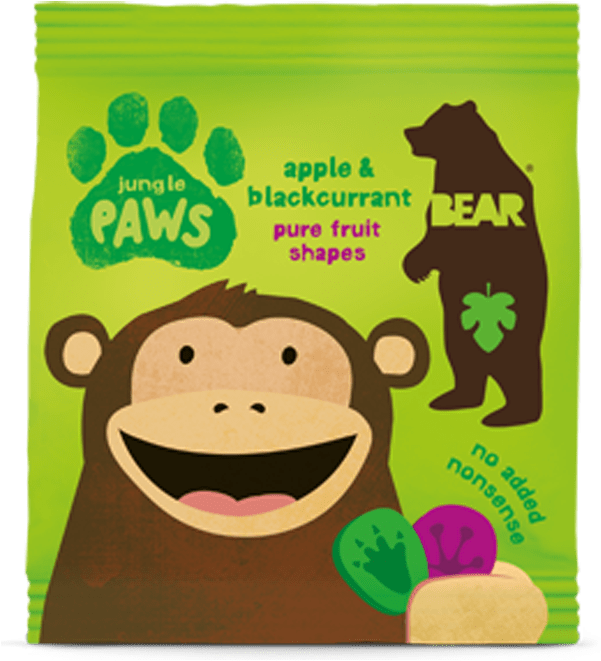 Bear Paws Jungle - Bear Paws Fruit Snacks (600x800), Png Download