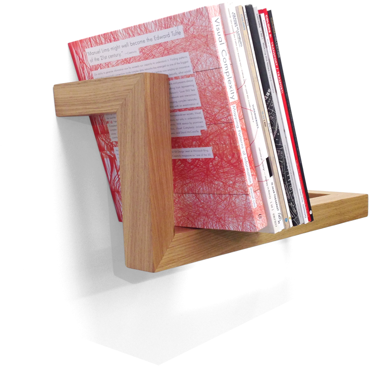 As A Natural Liana This Bookshelf Arises From The Wall, - Plywood (940x940), Png Download