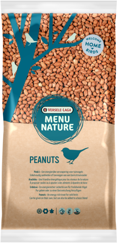 Versele Laga Menu Nature Peanuts Ean - Wild Birds Versele Laga Menu Nature Peanuts (668x800), Png Download