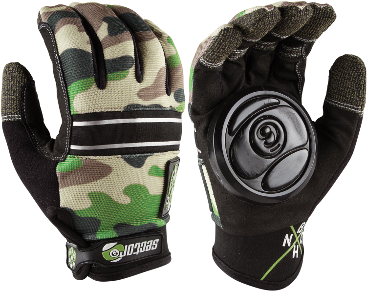 Sector 9 Bhnc Slide Gloves Camo - Sector 9 (760x800), Png Download
