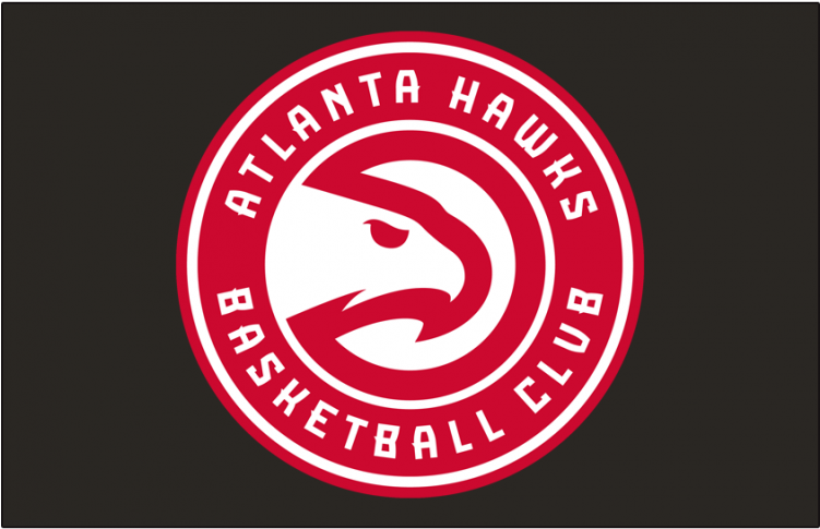 Atlanta Hawks Logos Iron On Stickers And Peel-off Decals - Emblem (750x930), Png Download