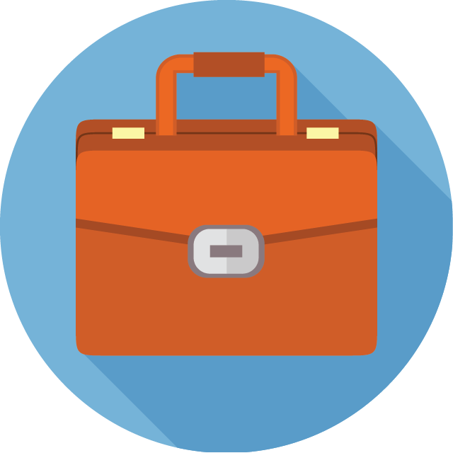 Business It Services - Briefcase (640x640), Png Download