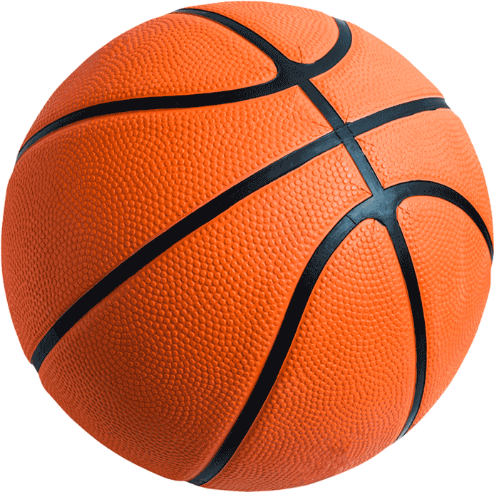 The Okc Thunder - Basketball Ball 5mb (1000x1000), Png Download