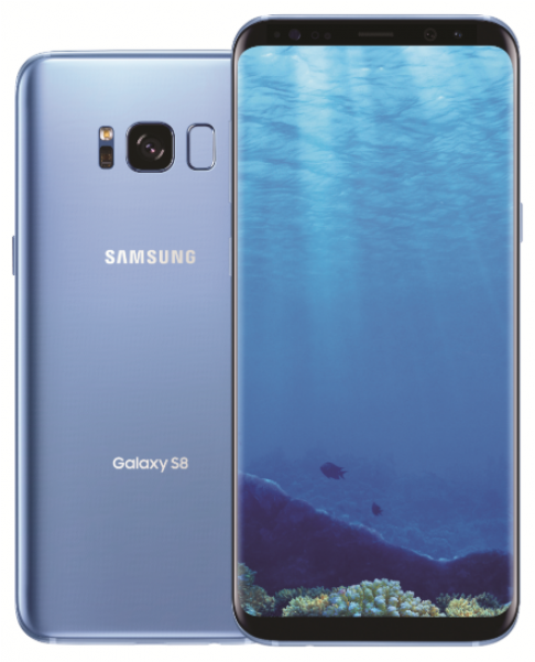 Samsung Galaxy S8 Plus, 64gb, Coral Blue - Samsung Galaxy S8 Plus Blu (600x600), Png Download