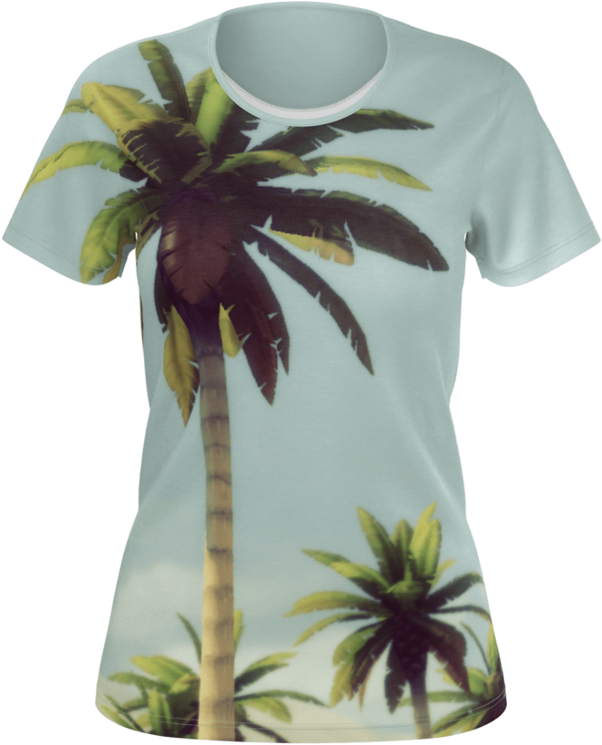 Camiseta Palmeras Chica Mprin - Cattleya (1024x1024), Png Download