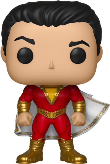 Shazam Pop Vinyl Figure - Funko Pop Shazam (600x600), Png Download