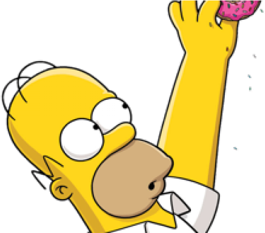 19 Doughnut Clipart Homer Simpsons Free Clip Art Stock - Homer Donut (640x480), Png Download