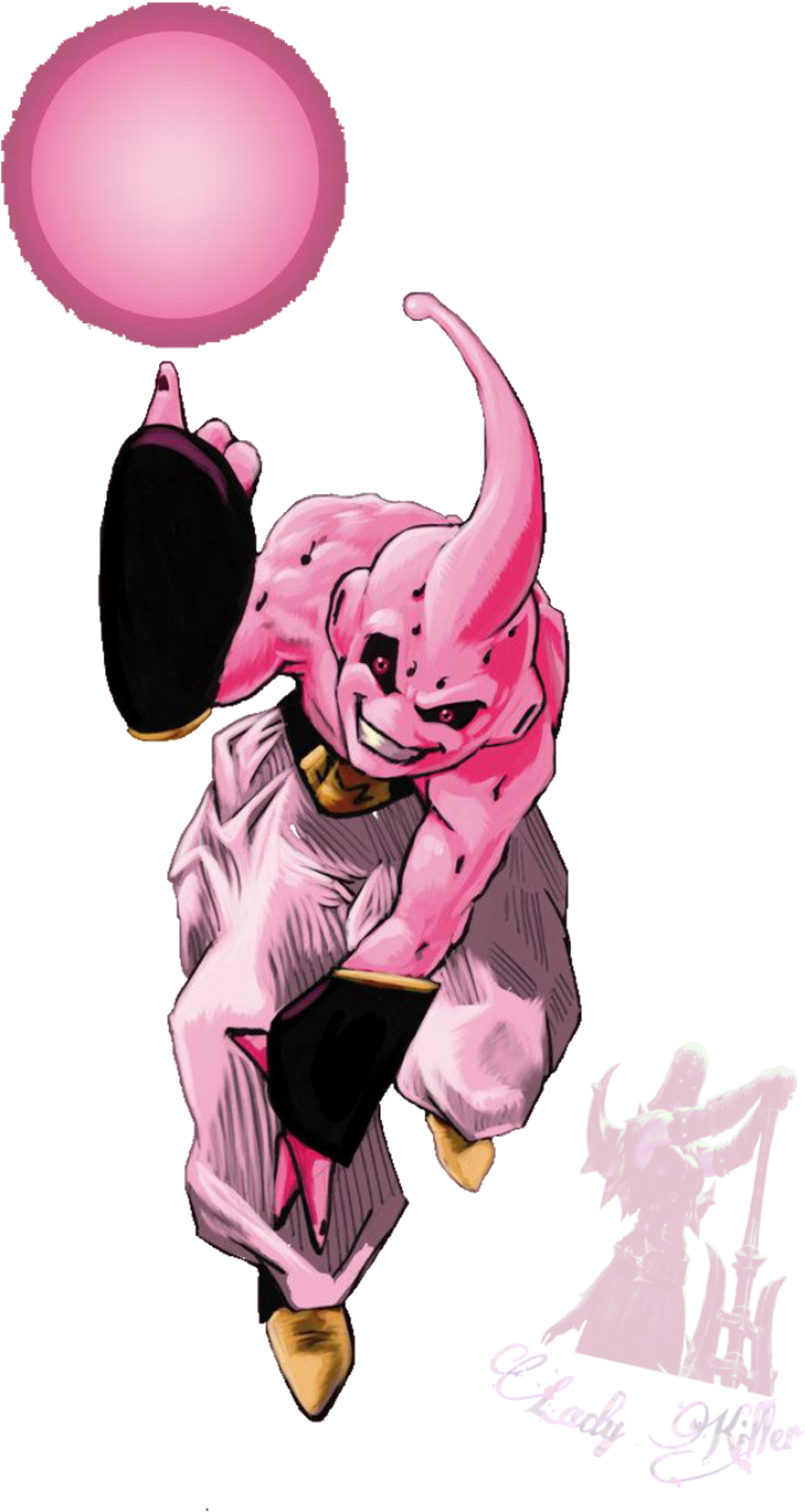 Kidbuu Sticker - Majin Buu Wallpaper Hd (1024x1897), Png Download