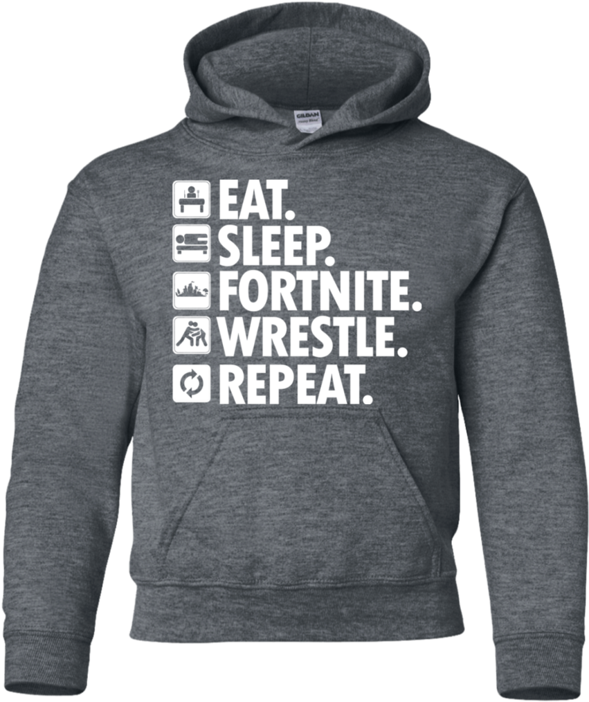 Fortnite Wrestle Youth Hoodie - Hoodie (1024x1024), Png Download