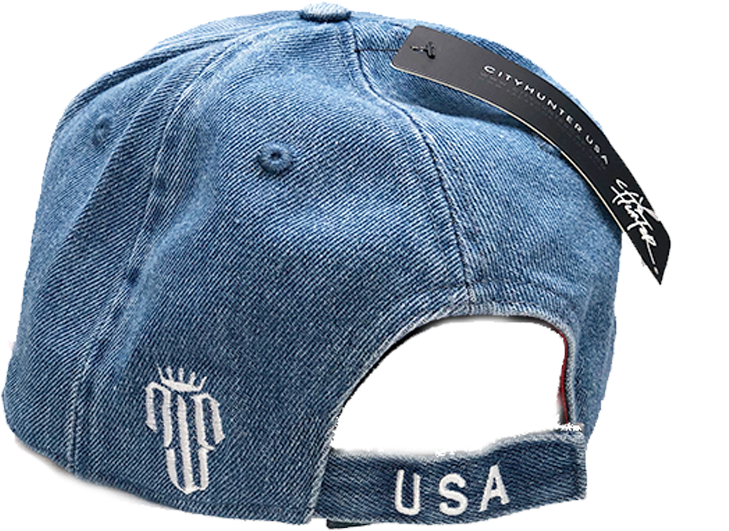 Njf Denim American Flag Dad Hats - Baseball Cap (1366x768), Png Download