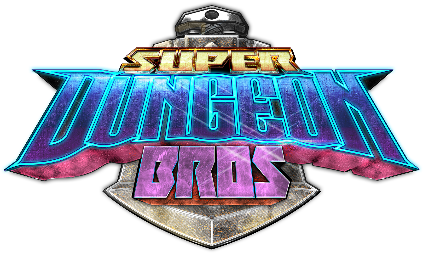 Super Dungeon Bros Gets A Release Date - Super Dungeon Bros Logo (2126x1217), Png Download