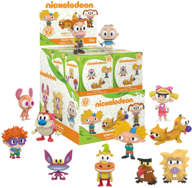 Mystery Minis Tru Exclusive Blind Box - Nickelodeon Mystery Minis (640x627), Png Download
