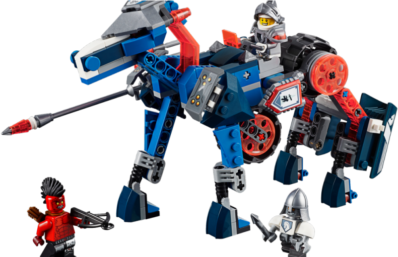 Lego Nexo Knights Lance's Mecha Horse (825x510), Png Download