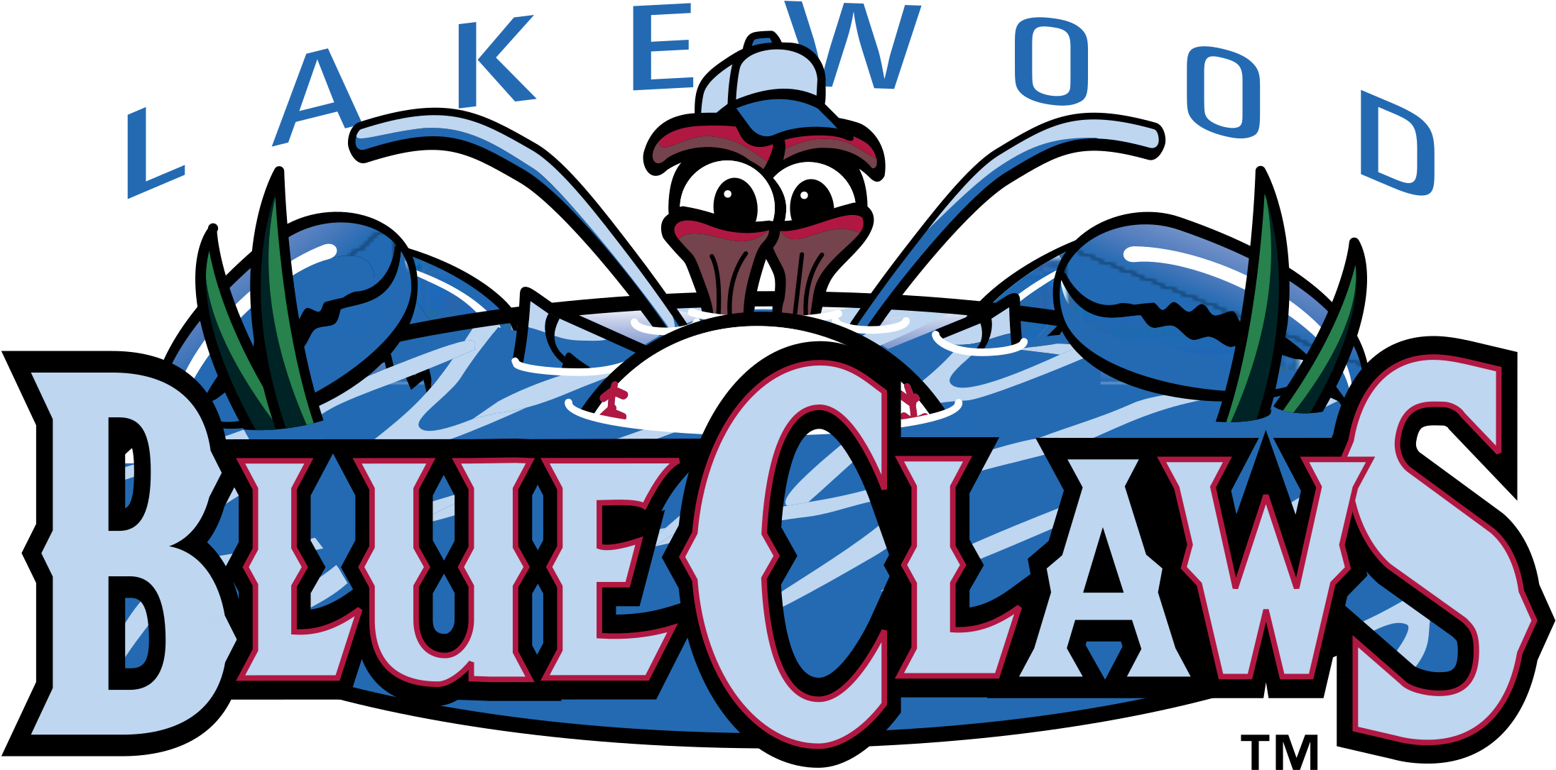 Lakewood Blueclaws Logo Png Transparent - Lakewood Blue Claws (2400x2400), Png Download