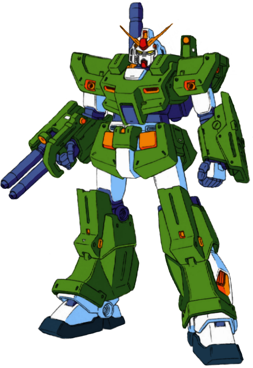 Gundam Lineart - Full Armor Gundam Alex (500x734), Png Download