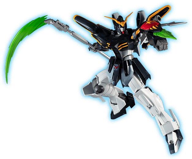 Xxxg-01d Gundam Deathscythe - Action Figure (627x518), Png Download