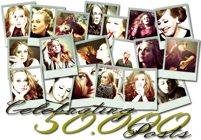 The Adele Board Is Having A Party For Their 50,000 - Adele Vogue (700x500), Png Download