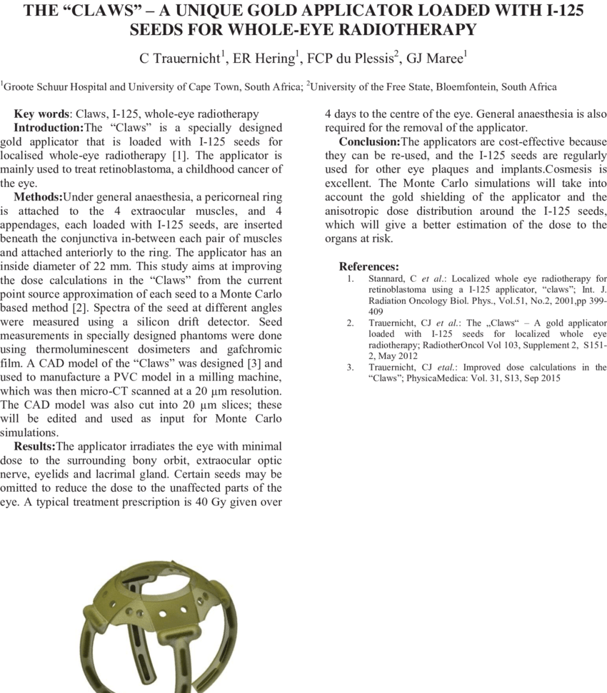 Model Of The " Claws " Loaded With - Document (850x971), Png Download