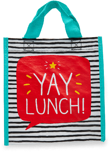 Yay Lunch Handy Tote Bag - Tote Bag (700x700), Png Download