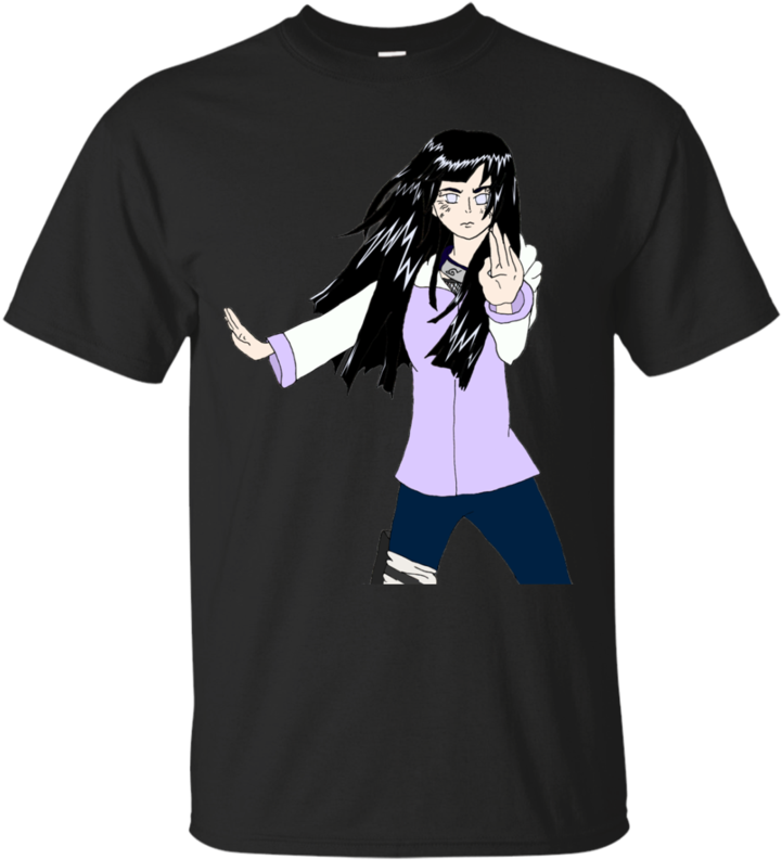 Hinata Hyuga T Shirt & Hoodie - Shirt (800x800), Png Download