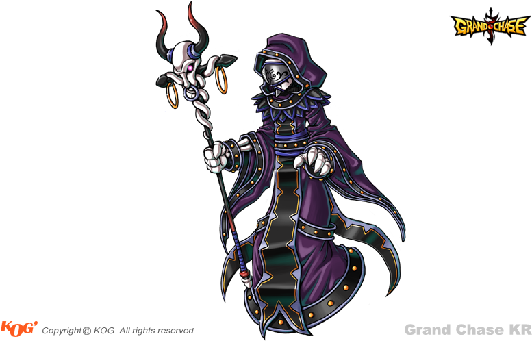 Grand Chase Kaze Aze Lass (800x500), Png Download