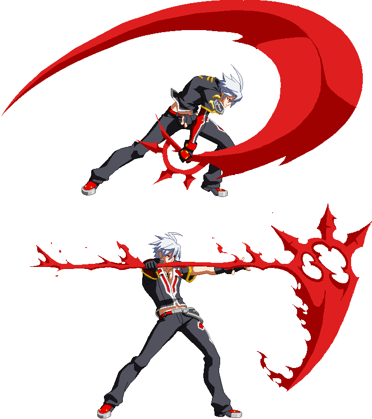 Bbcf Naoto Edgeoofeternity - Blazblue Naoto (730x821), Png Download