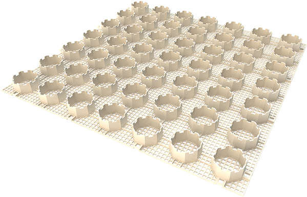 Geogravel Was Developed In Order To Create Permeable - Floor (600x600), Png Download