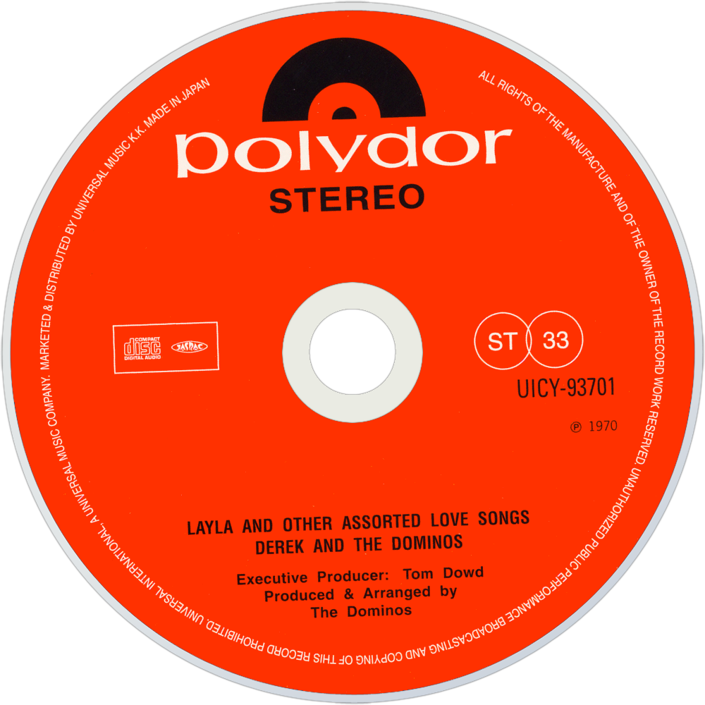Derek And The Dominos Layla And Other Assorted Love - Polydor Records (1000x1000), Png Download