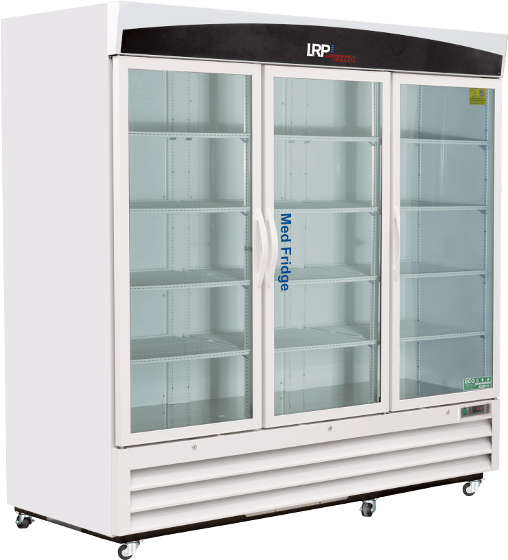 72 Cubic Foot Basic Series Pharmacy/vaccine Glass Door - Refrigerator (776x824), Png Download