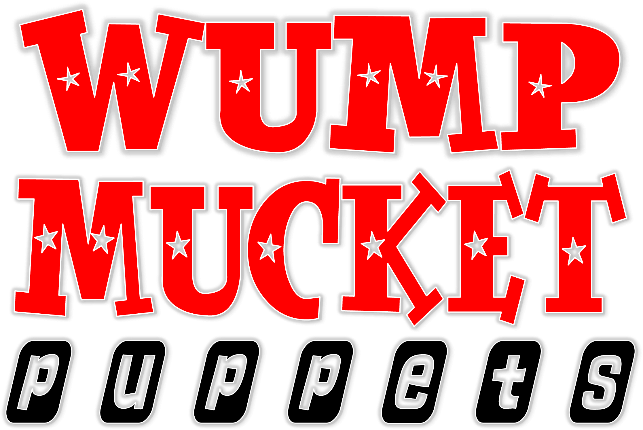 Wump Mucket Puppets (2433x1764), Png Download