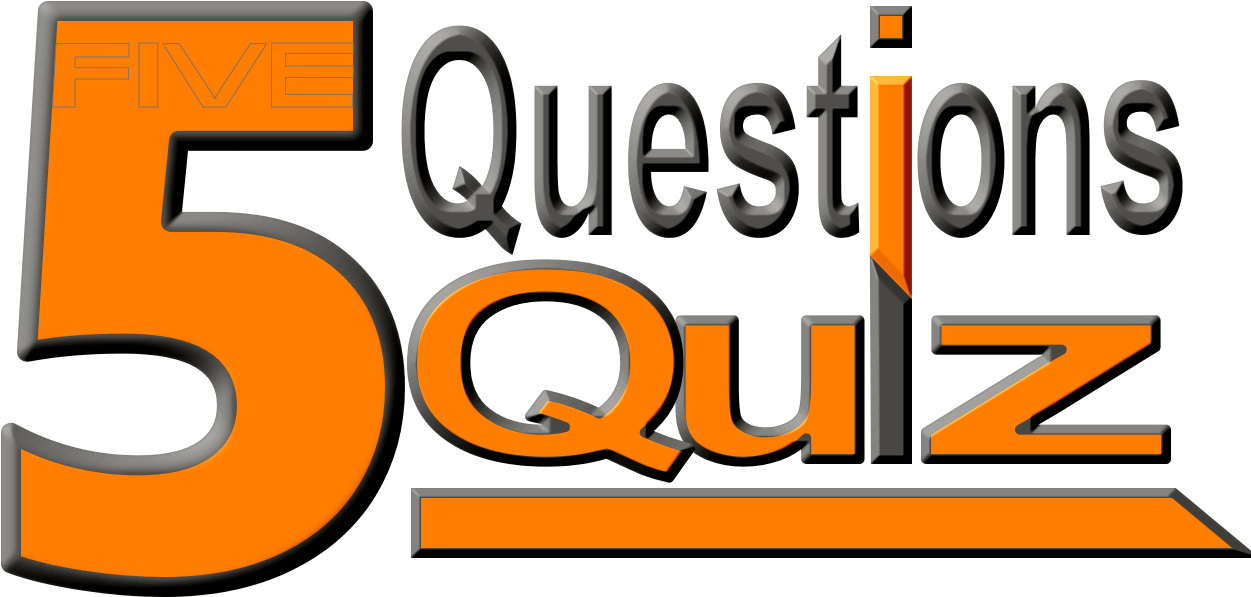 5 Questions Quiz (1400x700), Png Download