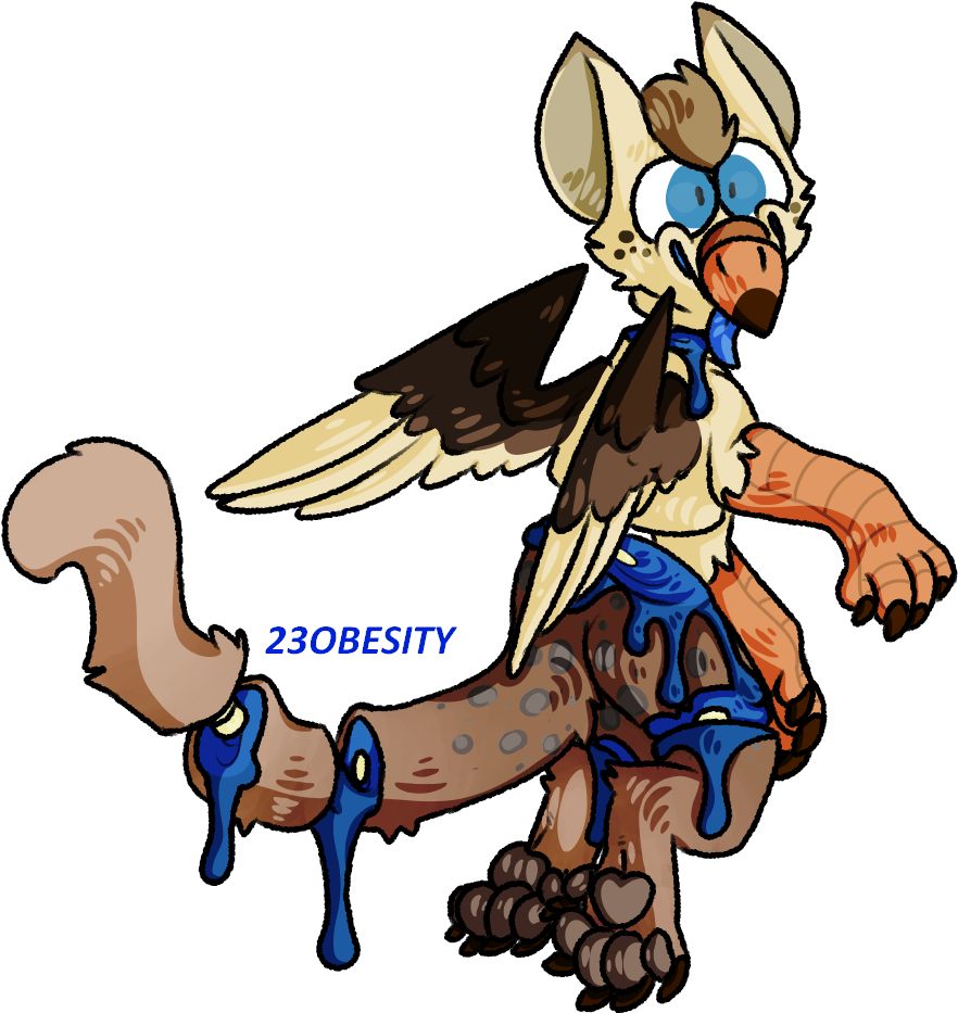 23obesity, Candy Gore, Gore, Griffon, Grotesque, Modular, - Cartoon (935x968), Png Download