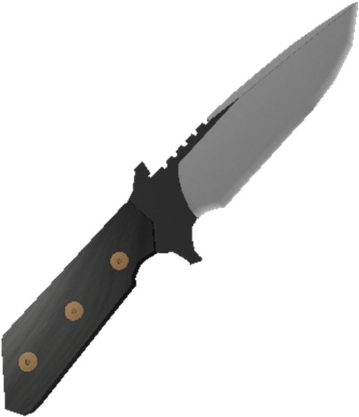 Combat Knife - Utility Knife (659x711), Png Download