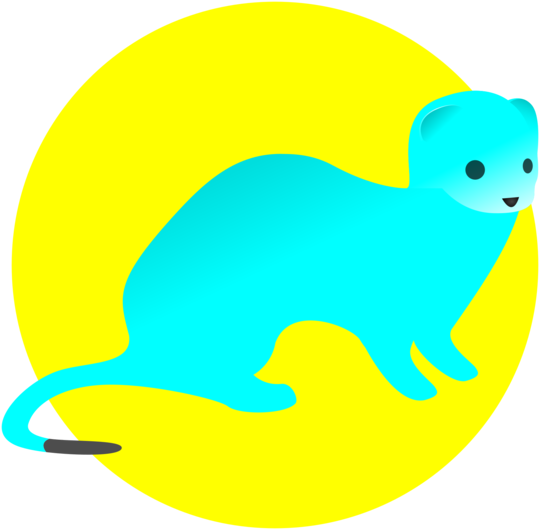 Computer Icons Download Carnivores Stoat Ferret (750x750), Png Download