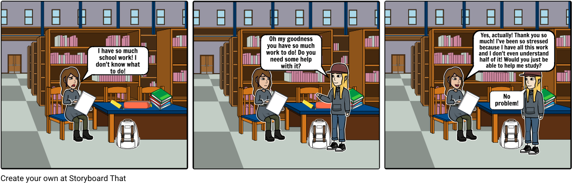 Stress - Storyboard Toronto Film School (1164x385), Png Download