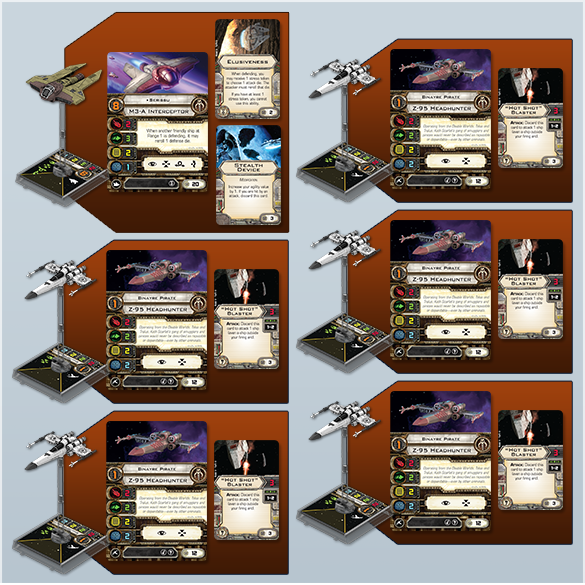 It Is The Future You See - X Wing Scum List (585x585), Png Download