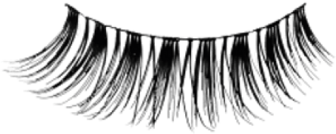 Long Clipart Eye Lashes - Transparent Fake Eyelashes Png (640x480), Png Download