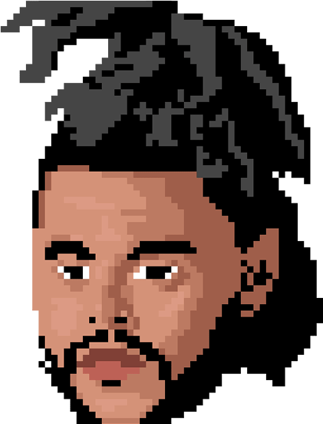 The Weeknd Pixel - Transparent The Weeknd Png (618x618), Png Download