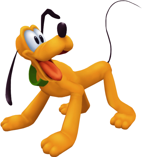Pluto - Kingdom Hearts Pluto (628x670), Png Download