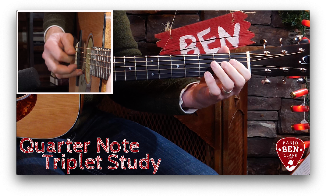 Quarter Note Triplet Study- Guitar - Album Cover (1075x653), Png Download