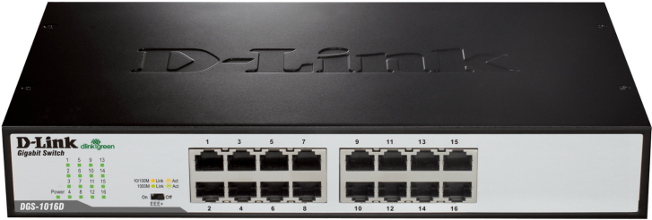 D Link Dgs 1016a Switch (800x450), Png Download