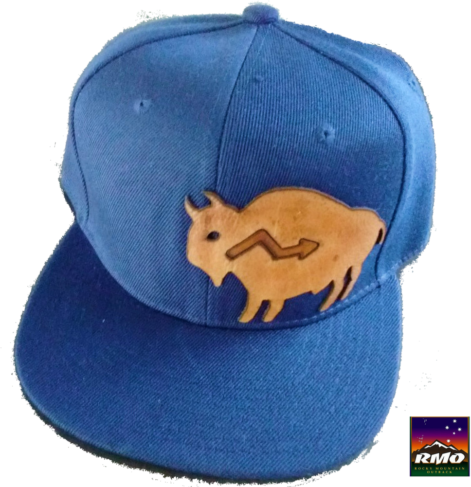 Recycled Leather Buffalo Hat - Baseball Cap (1000x1000), Png Download