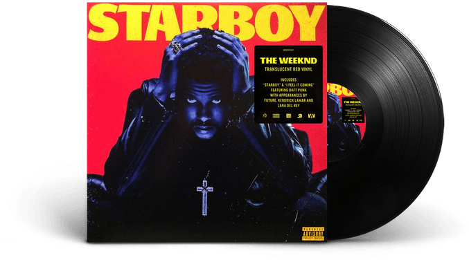 Starboy Vinyl (760x539), Png Download