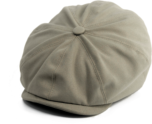 Alburn 8 Panel Cotton Herringbone Cap By Gamble And - Baseball Cap (560x560), Png Download
